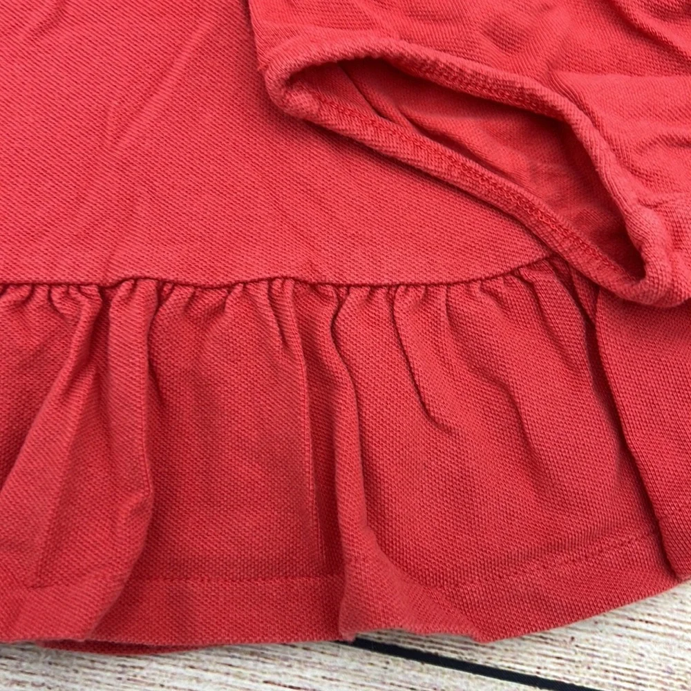 Ralph Lauren Peach Lace Collar Polo Dress with Bloomers